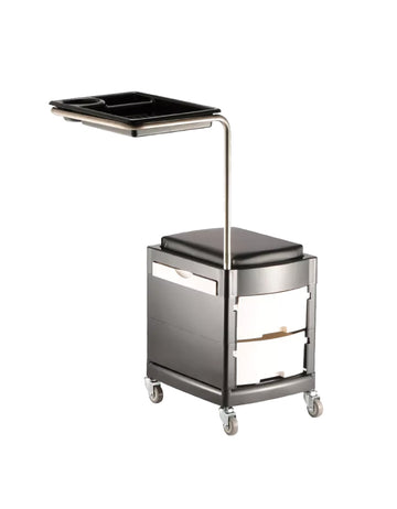 Pedicure Trolley X16 Black & White